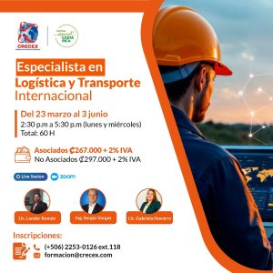 Especialista en Logística y Transporte Internacional